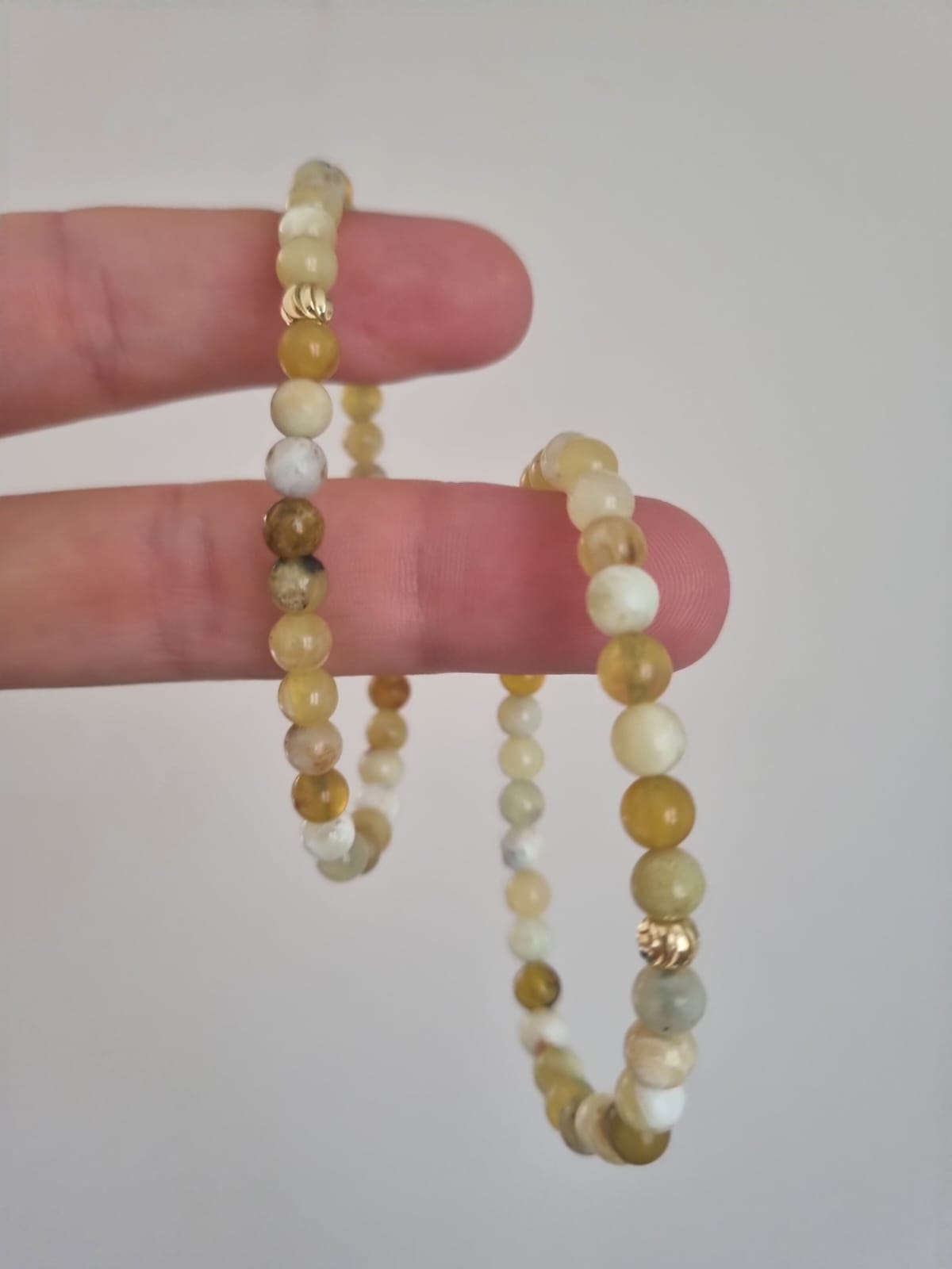 Sarı Opal Bileklik