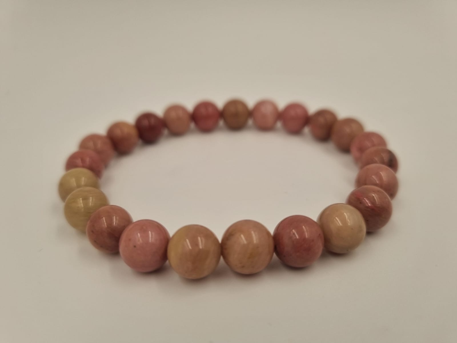 Rodonit 10mm Doğaltaş Bileklik