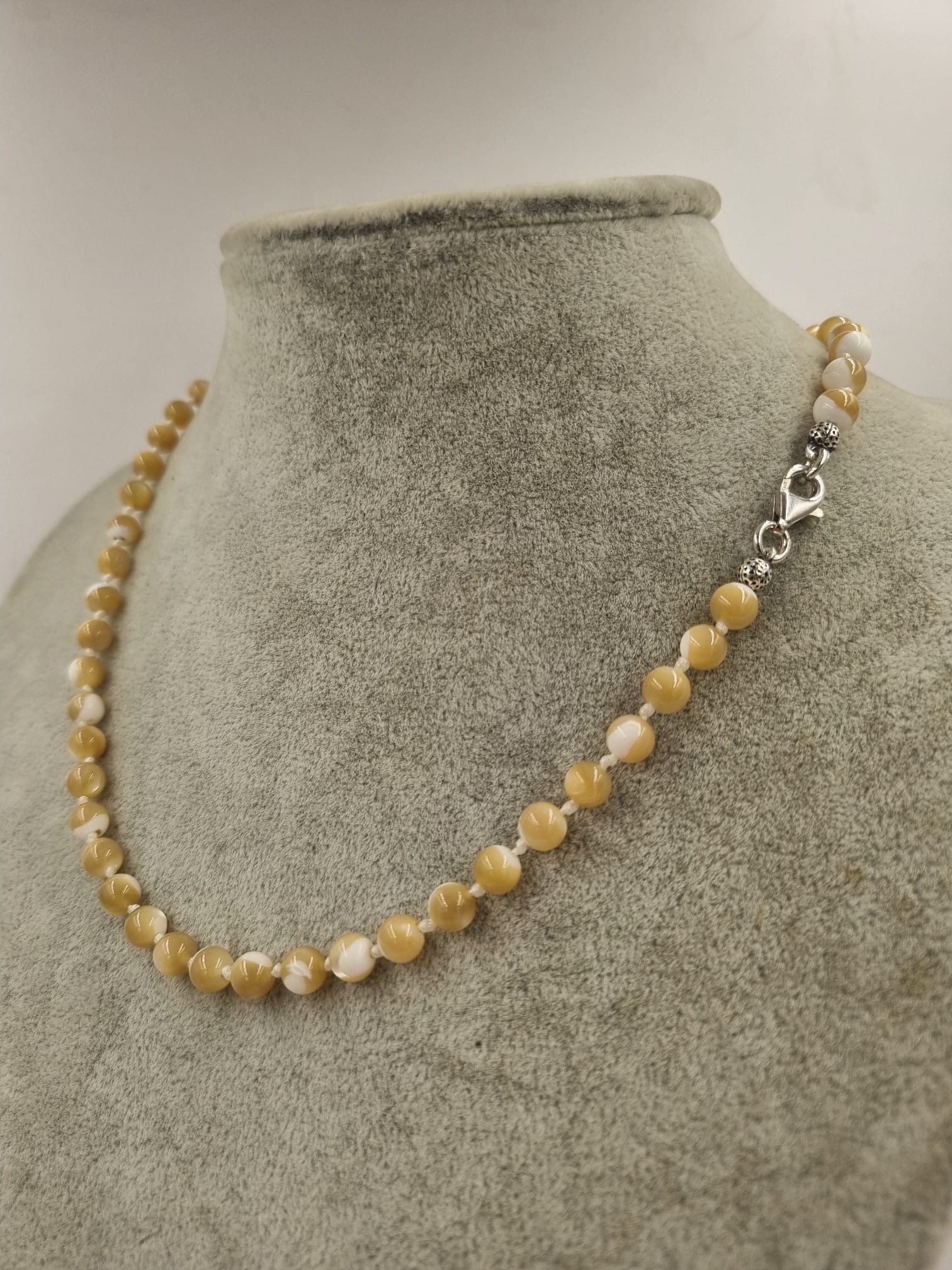 Sedef 6mm/45cm Gümüş