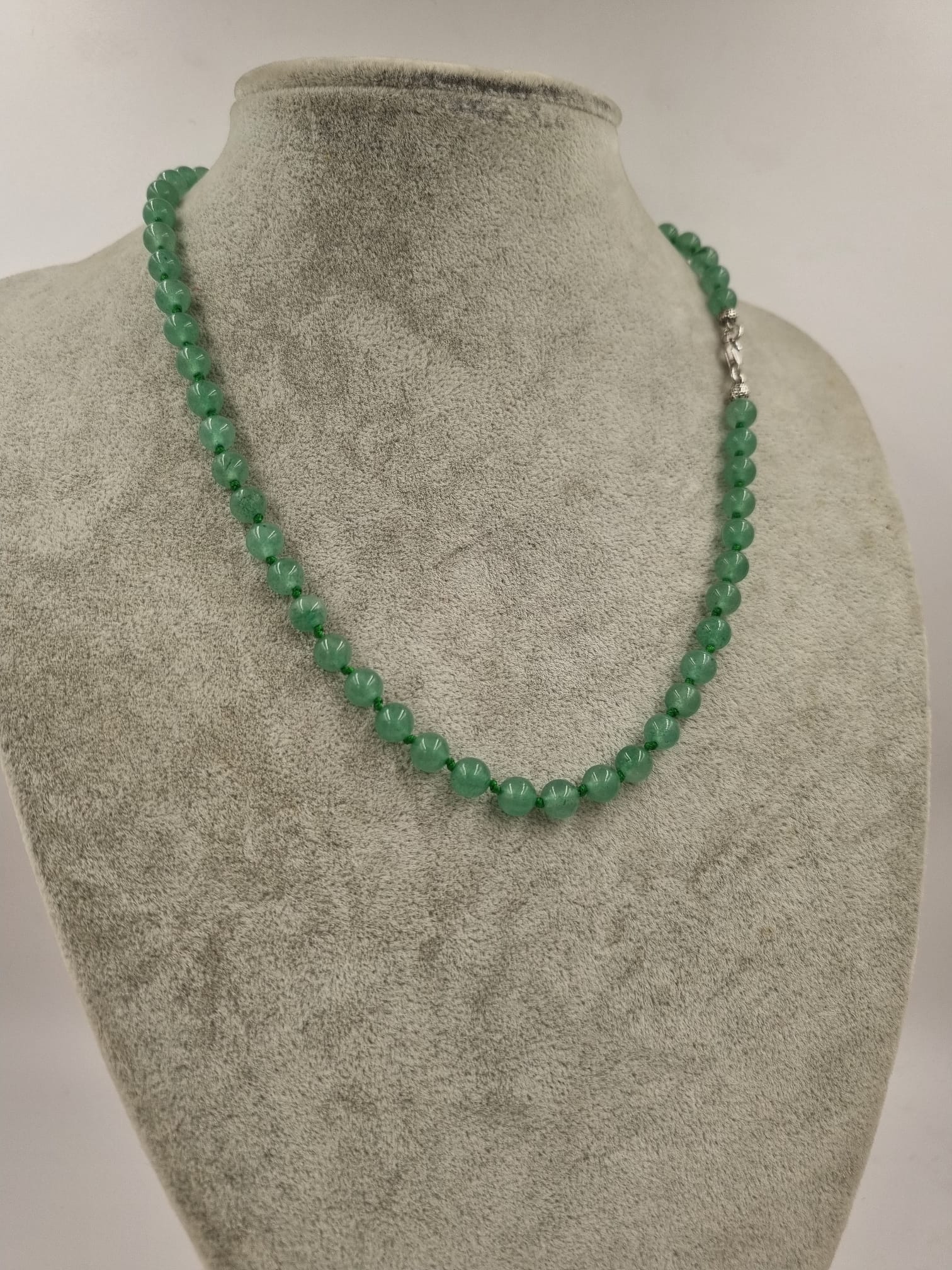 Aventurin 6mm/45cm Gümüş