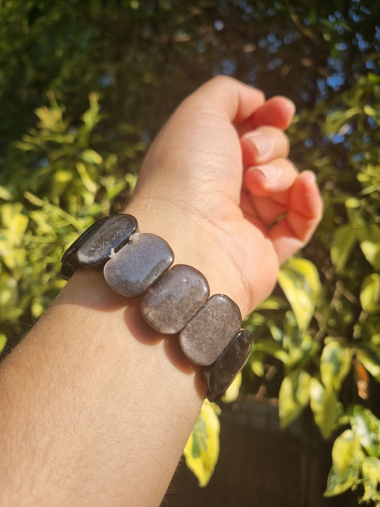 Silver Obsidiyen Özel Kesim