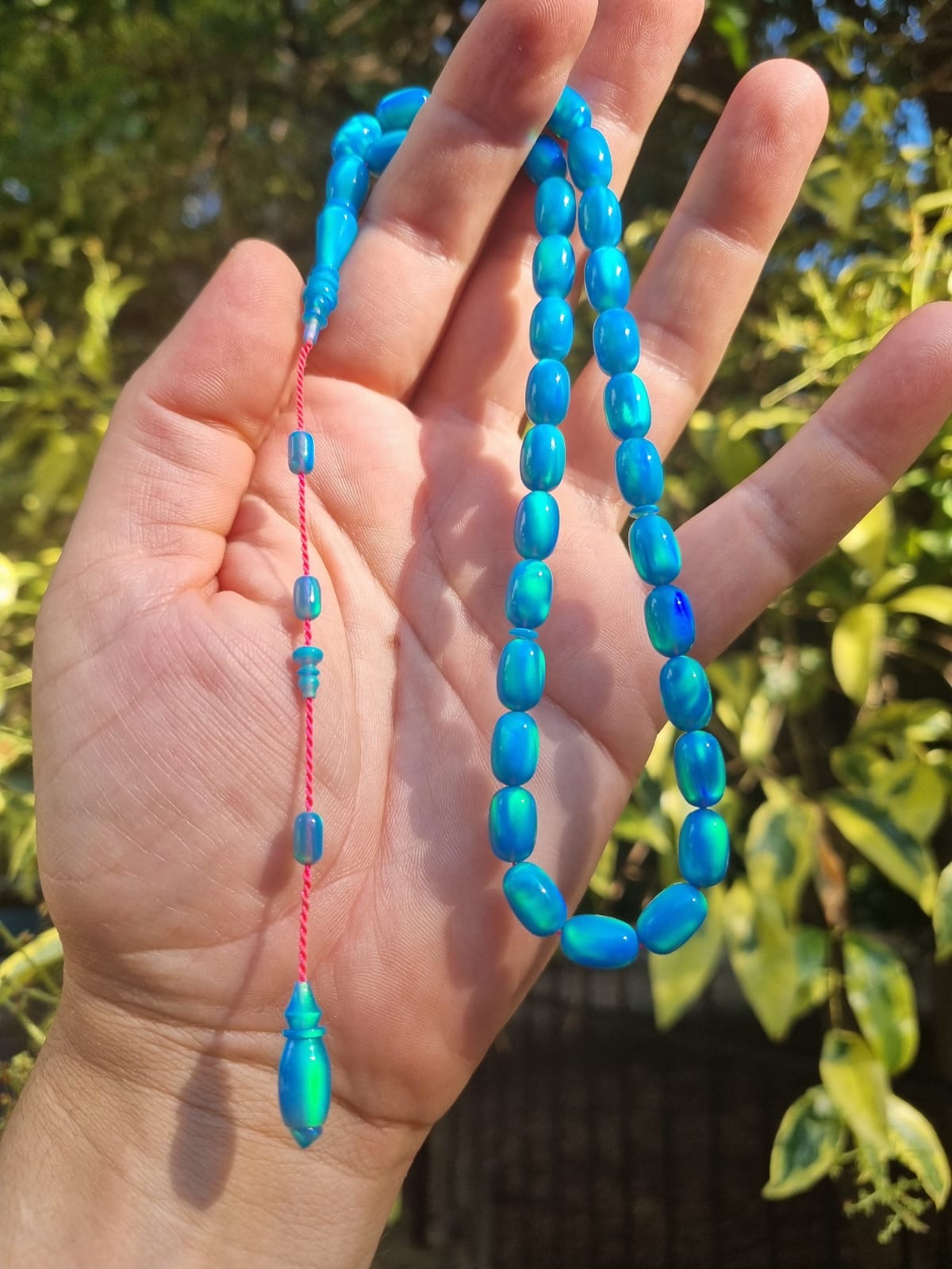 Opal Yansımalı Mavi - usta işi sistemli