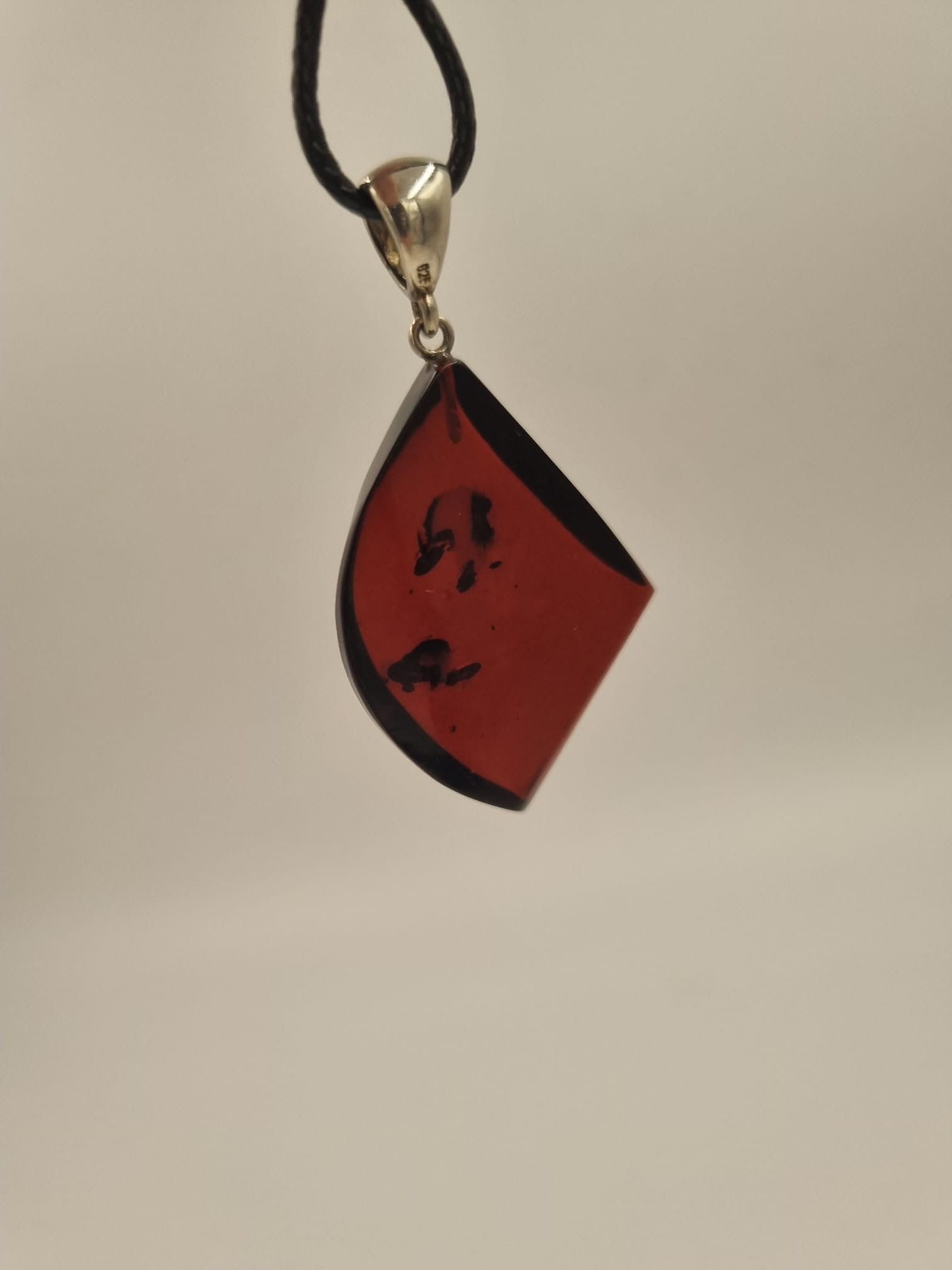 Sarı Kehribar Kolye Ucu