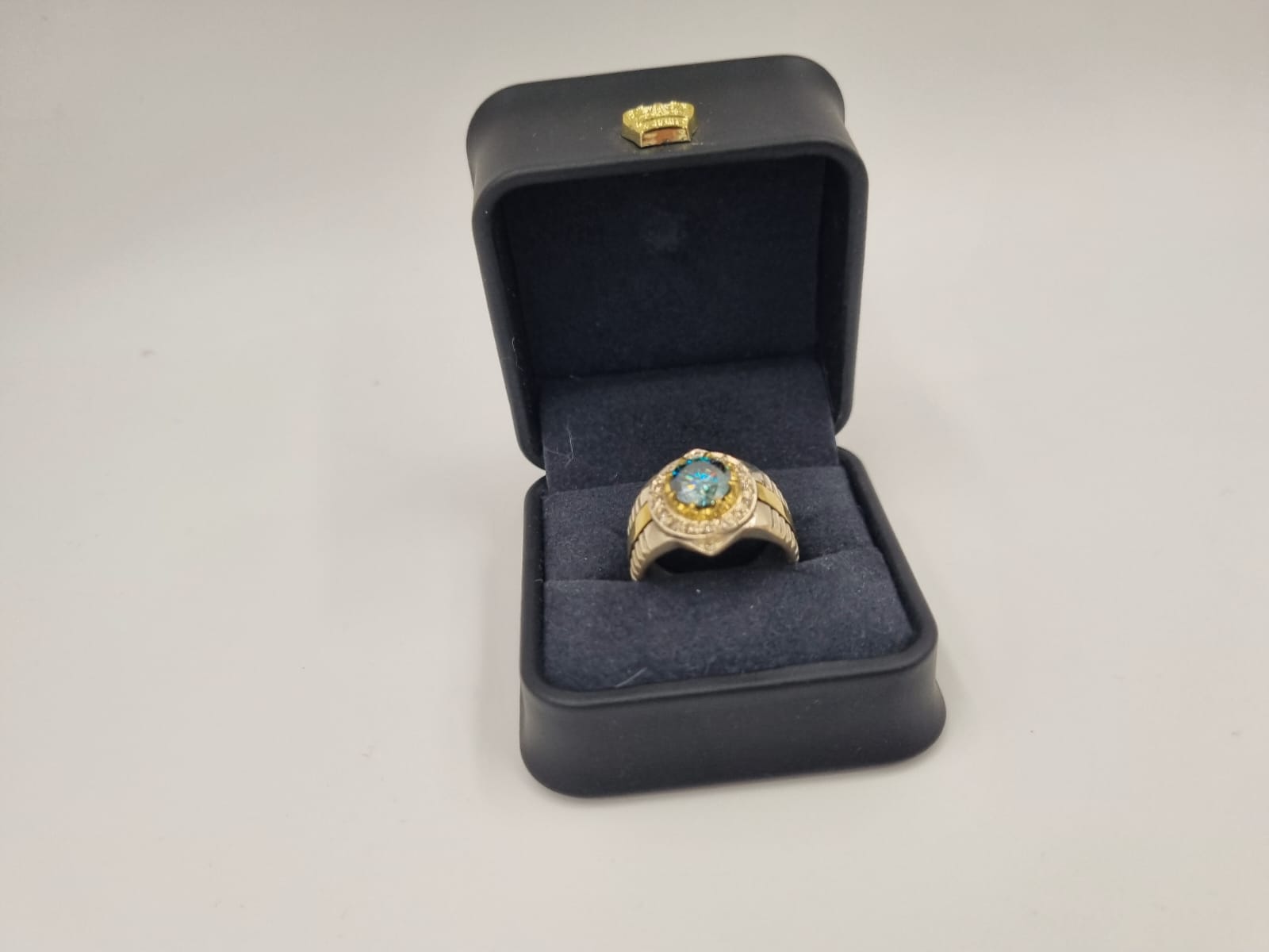 Mossanite Kristali Pırlanta-Gümüş