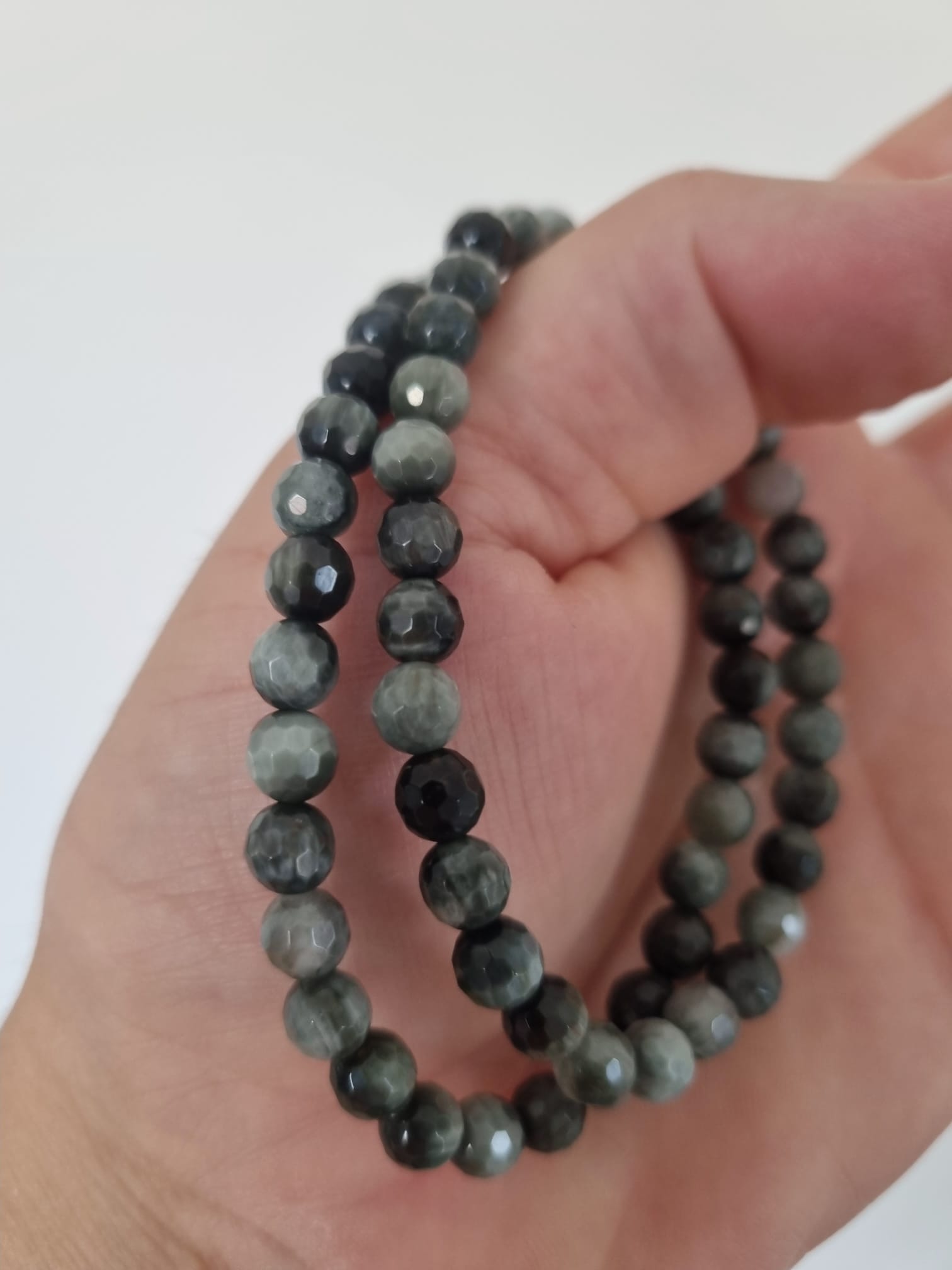 Şahingözü 6mm Fasetli Doğaltaş Bileklik