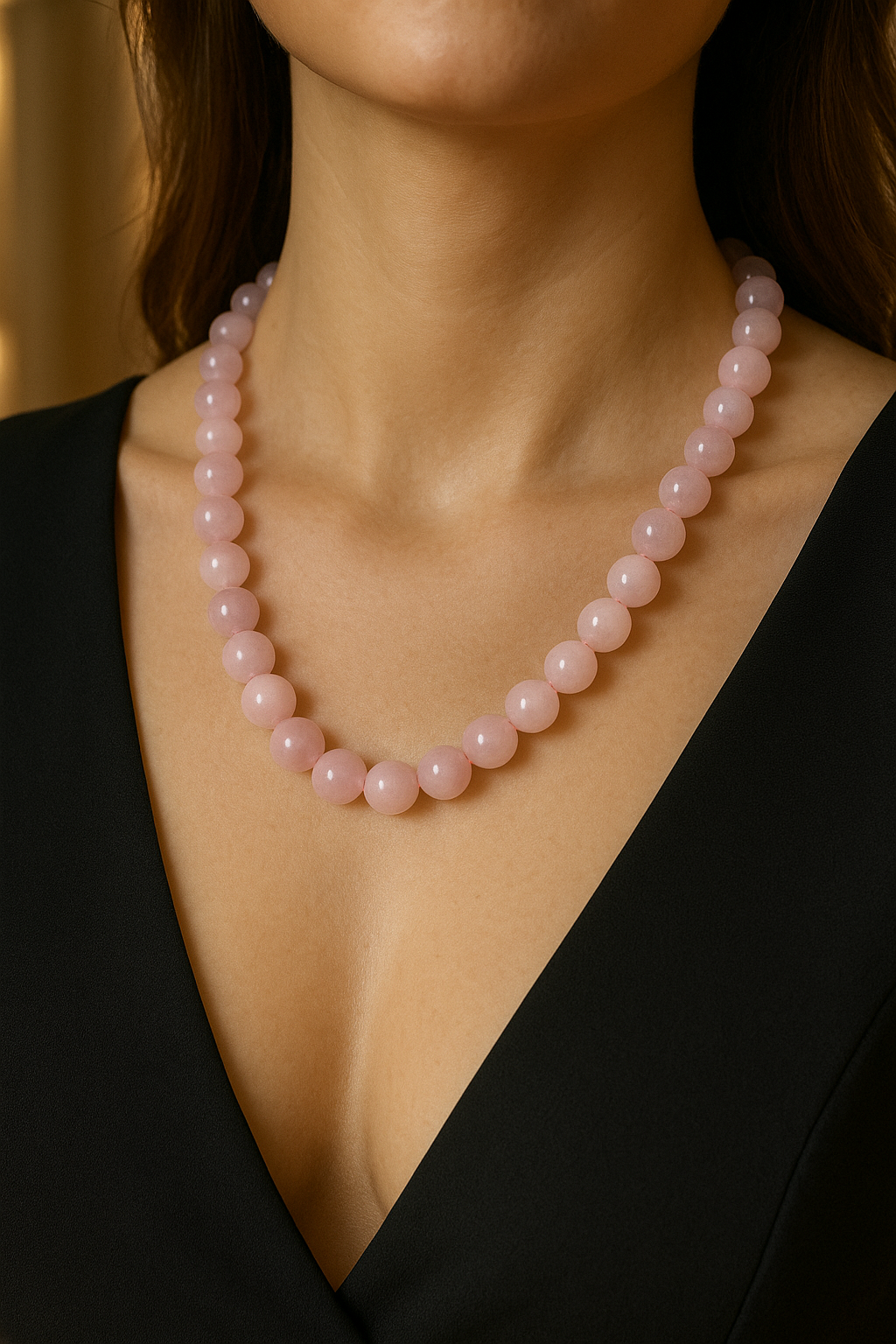 Pembe Kuvars 10mm/45cm