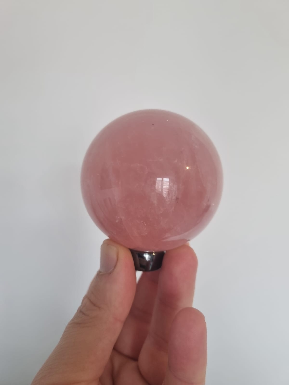 Pembe Kuvars Küre 415 gr