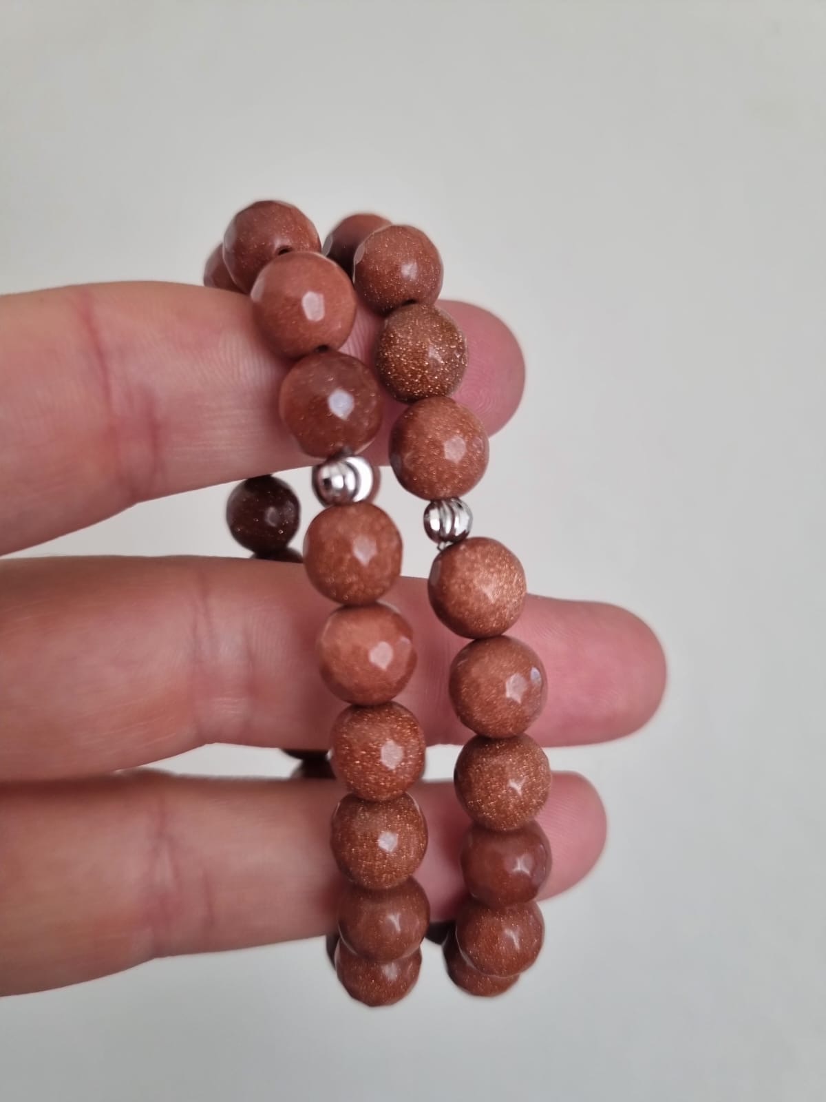 Yıldız Taşı 10mm Doğal Taş Bileklik