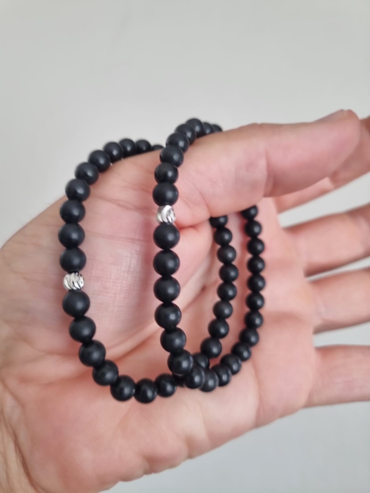 Shungite 6mm Rus Premium Emf Korunma