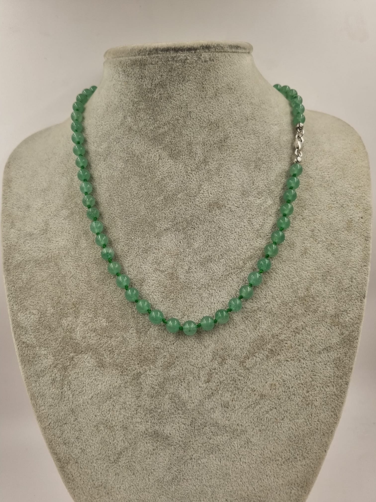 Aventurin 6mm/45cm Gümüş