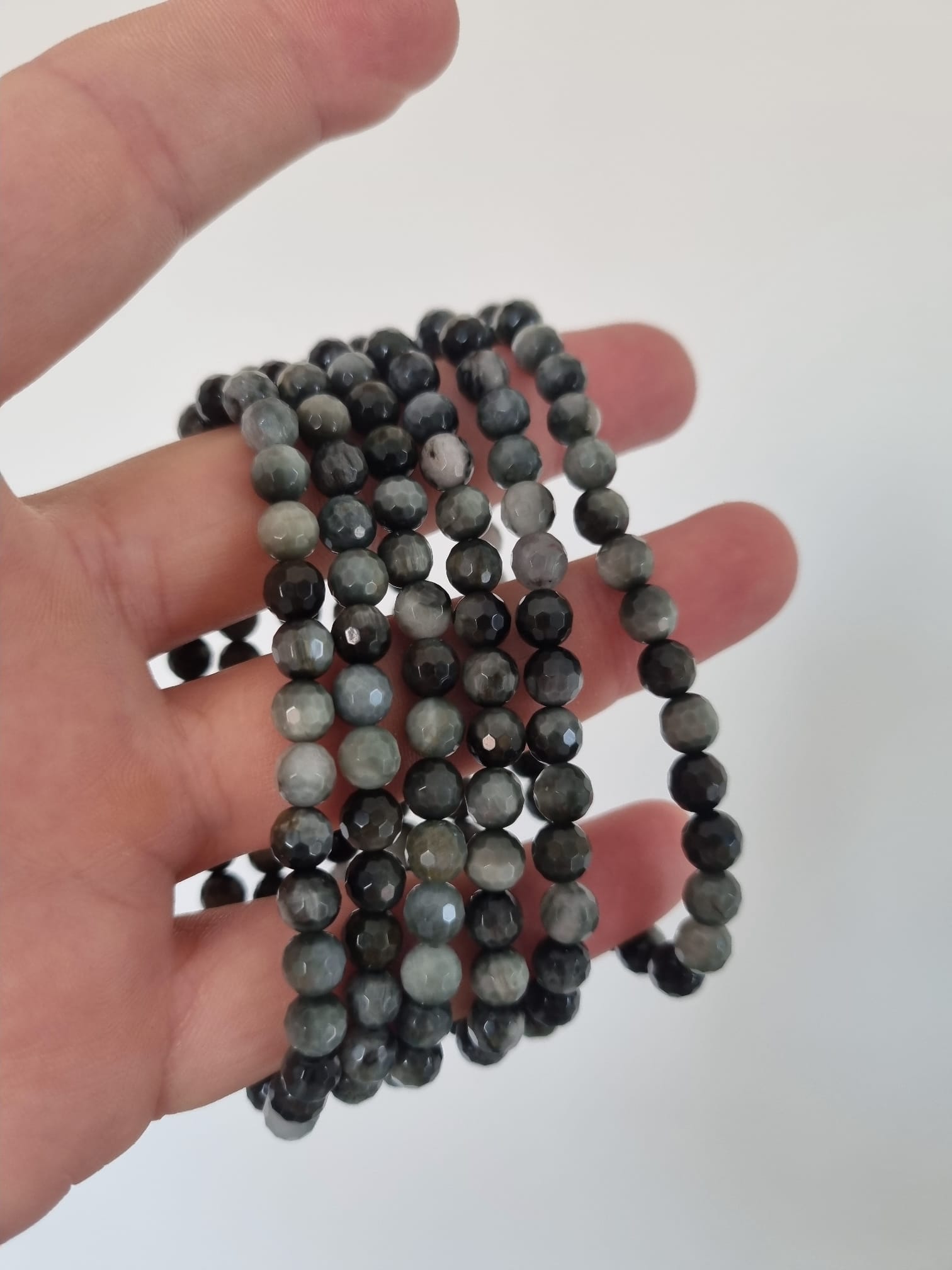 Şahingözü 6mm Fasetli Doğaltaş Bileklik
