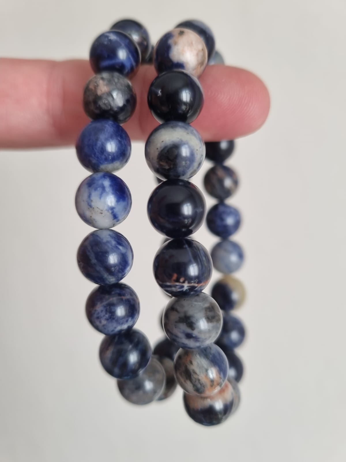Sodalit Bileklik 10mm