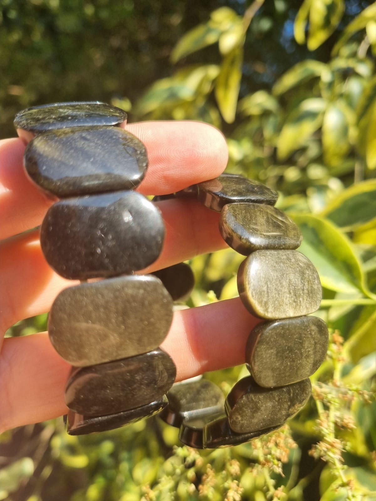 Gold Obsidiyen Özel Kesim