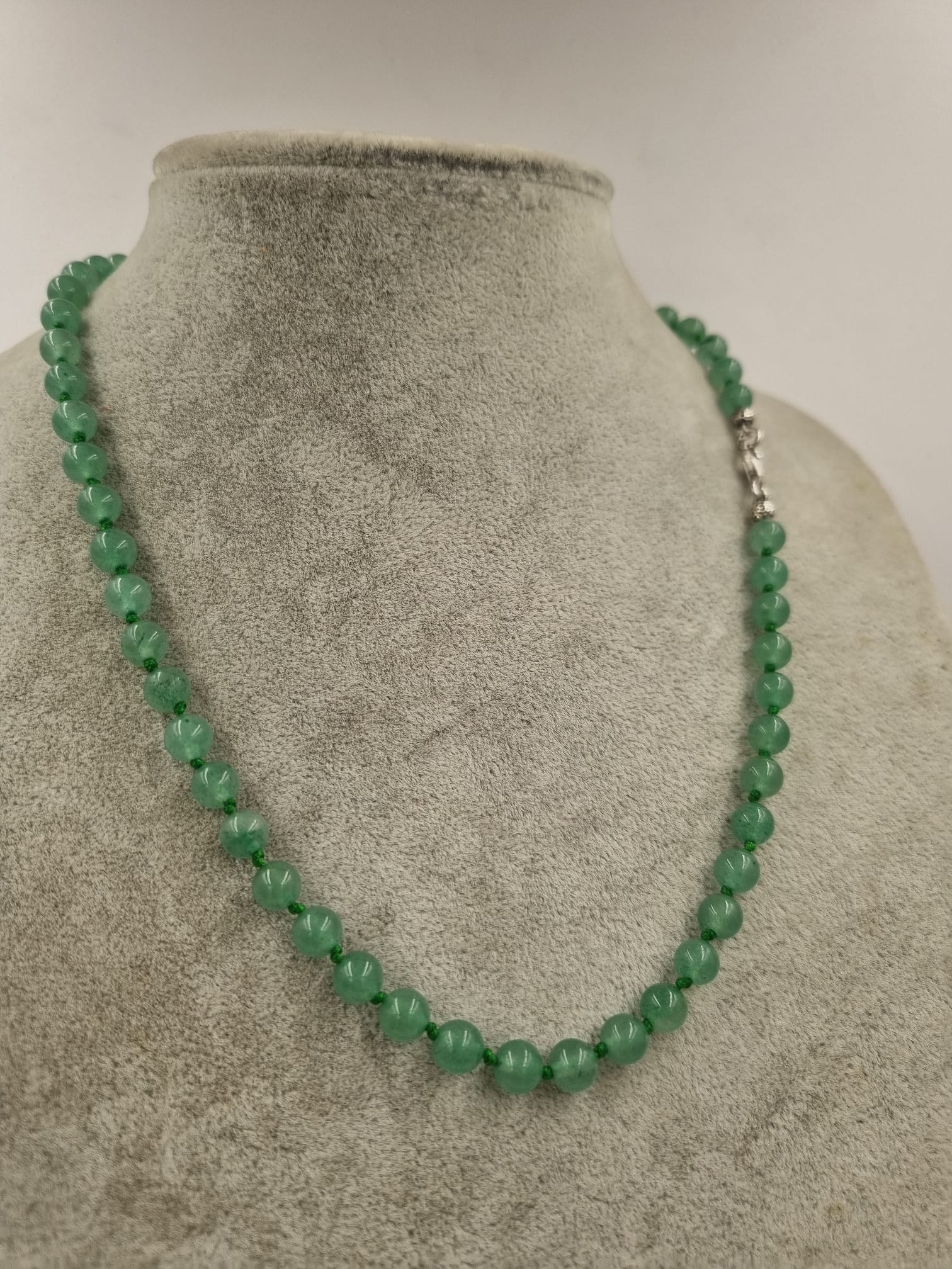 Aventurin 6mm/45cm Gümüş