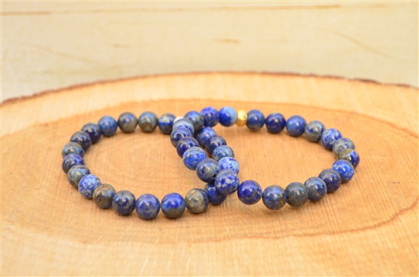 Lapis Lazuli 8mm- Zihinsel Temizlik Taşı