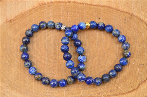 Lapis Lazuli 8mm- Zihinsel Temizlik Taşı