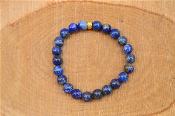 Lapis Lazuli 8mm- Zihinsel Temizlik Taşı