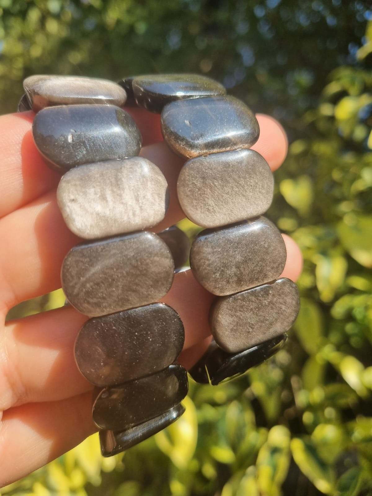 Silver Obsidiyen Özel Kesim