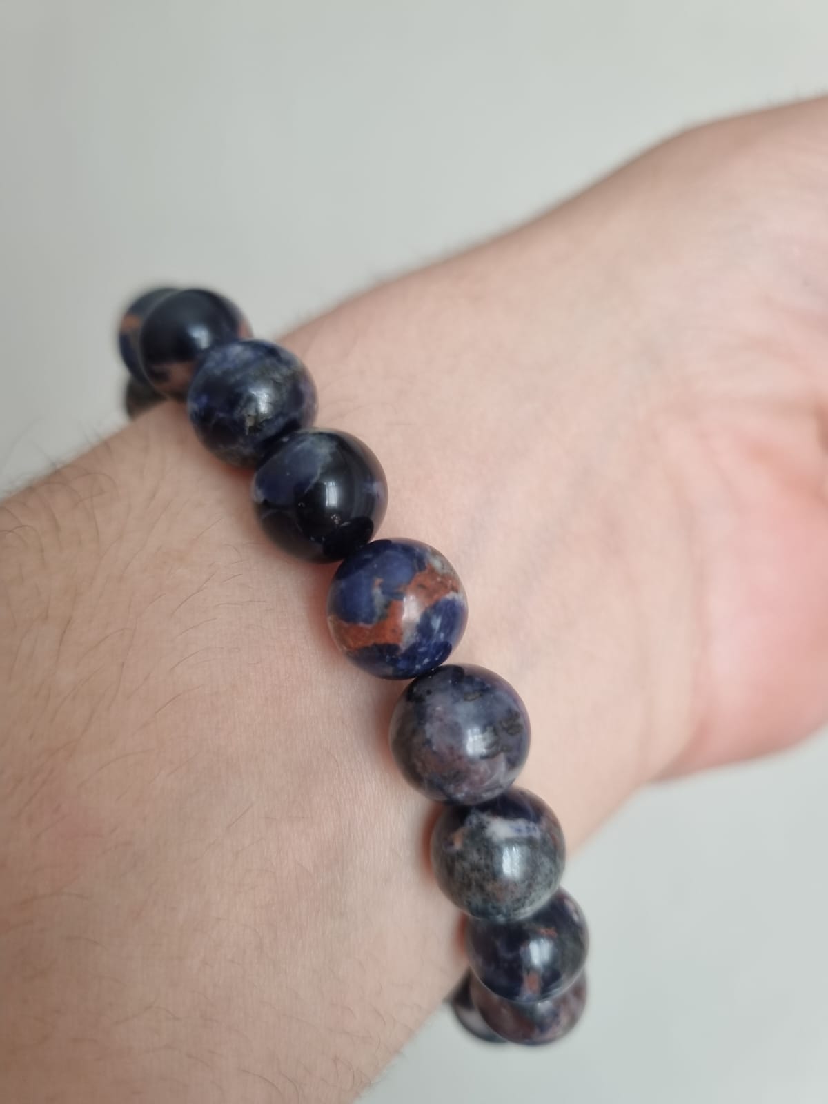 Sodalit Bileklik 10mm