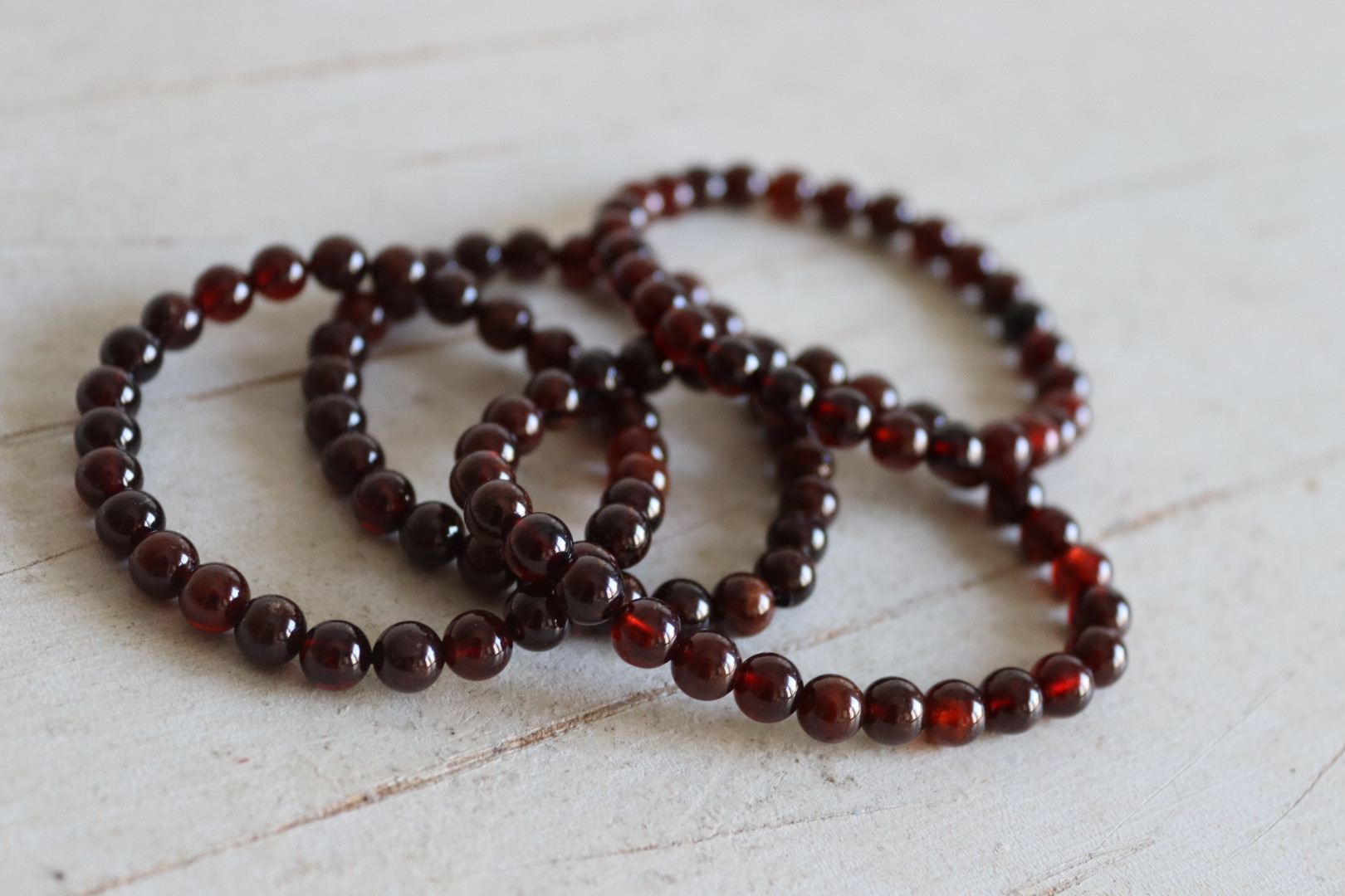 Garnet 6mm Brazilya