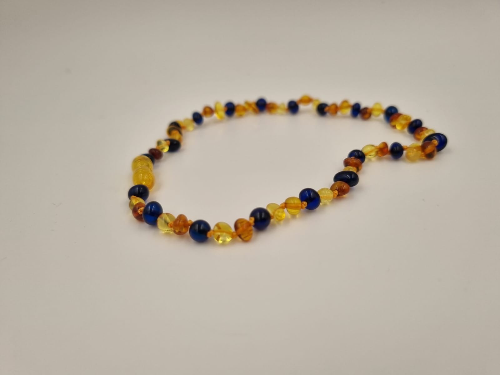 Kehribar Bebek Mavi Kehribarlı Baltık