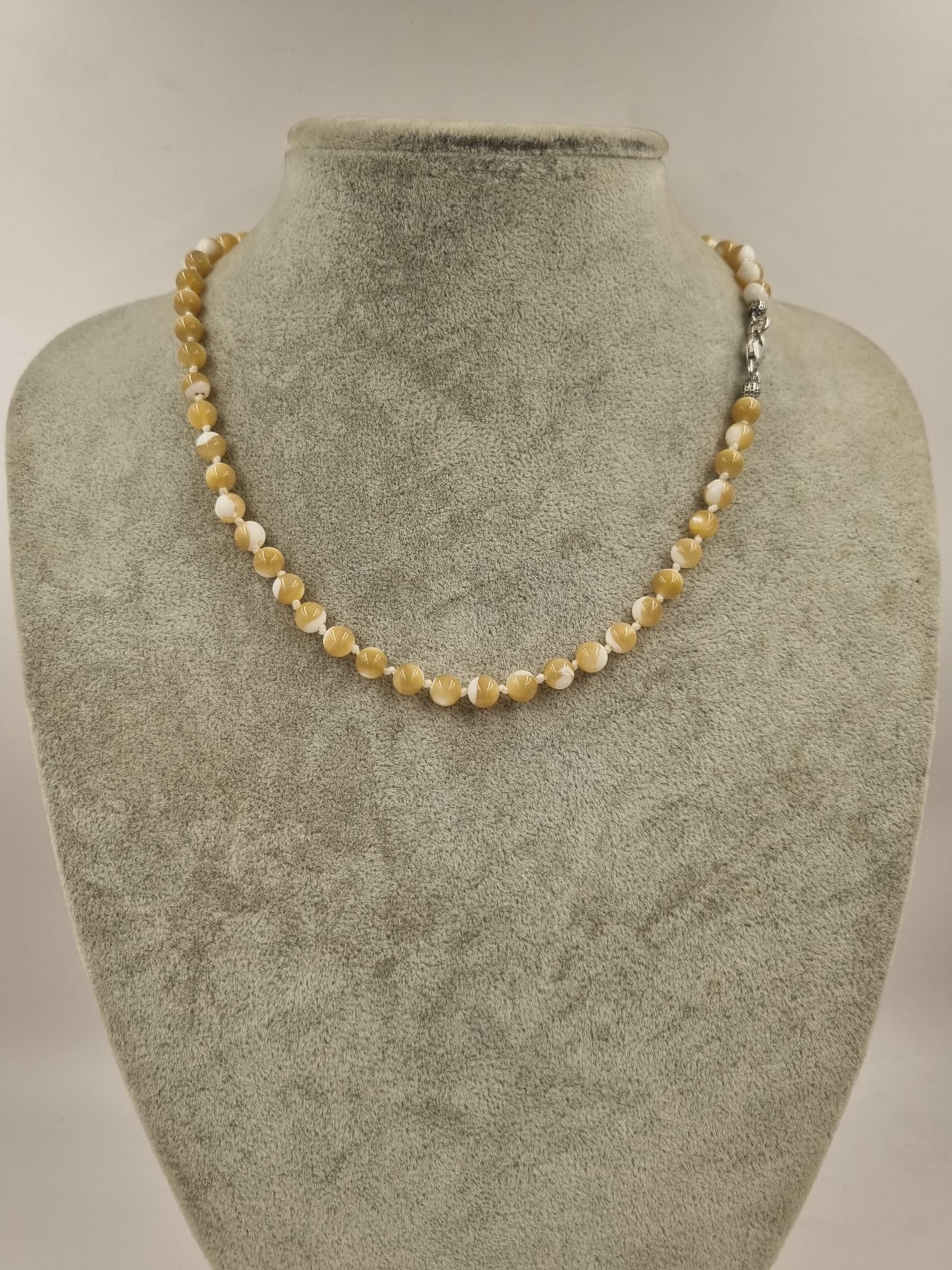 Sedef 6mm/45cm Gümüş