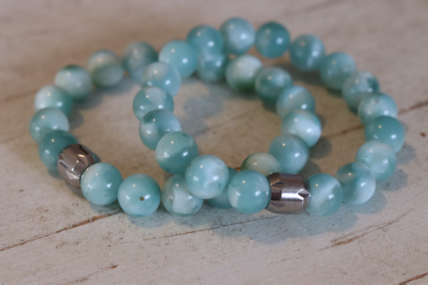 Larimar 10mm Brazilya