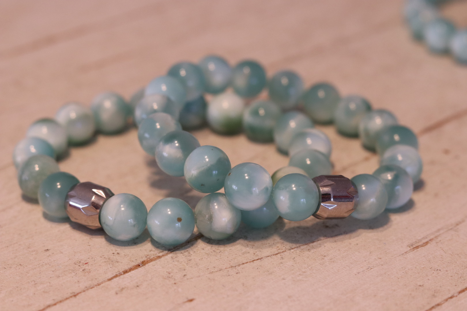 Larimar 10mm Brazilya