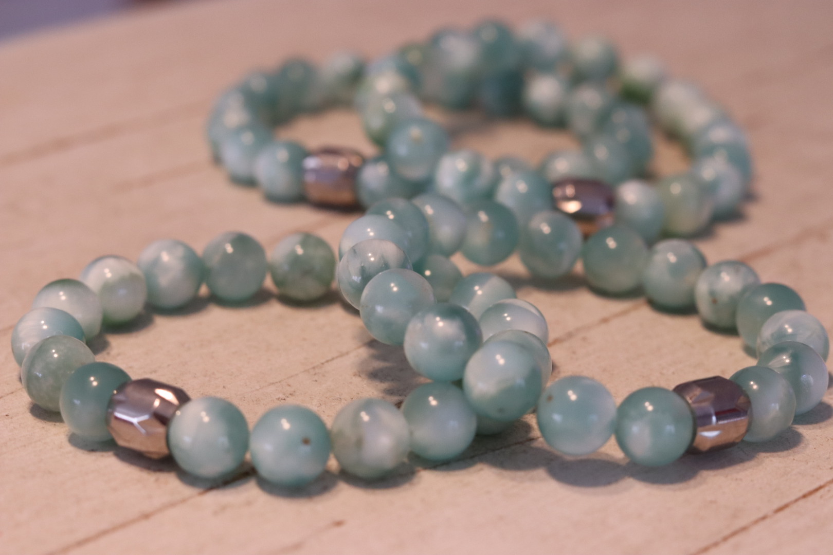 Larimar 10mm Brazilya