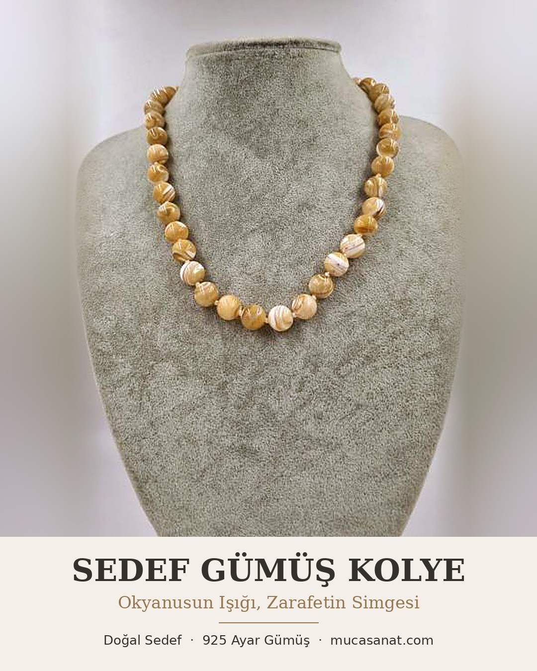 Sedef Kolye— Okyanusun Işığı, Zarafetin Simgesi