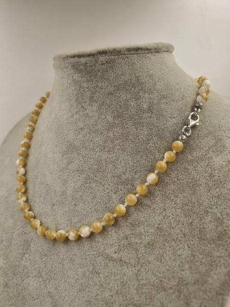 Sedef 6mm/45cm Gümüş