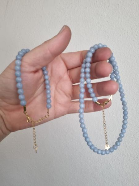 Anjelit Doğaltaş Set