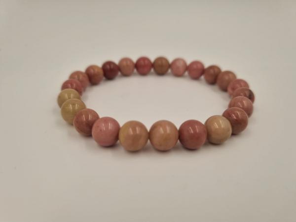 Rodonit 10mm Doğaltaş Bileklik