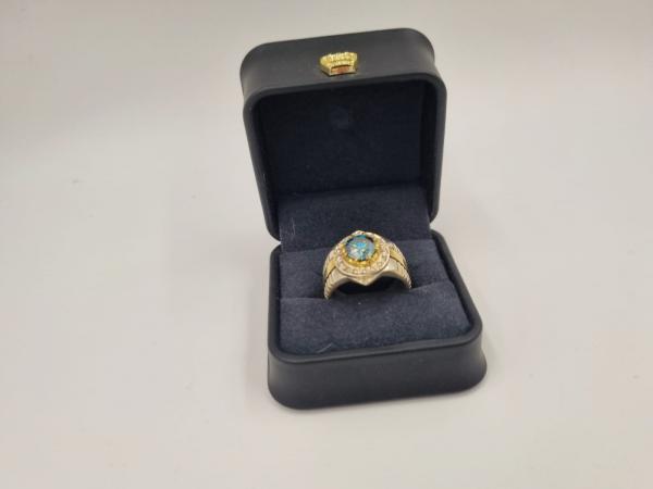 Mossanite Kristali Pırlanta-Gümüş