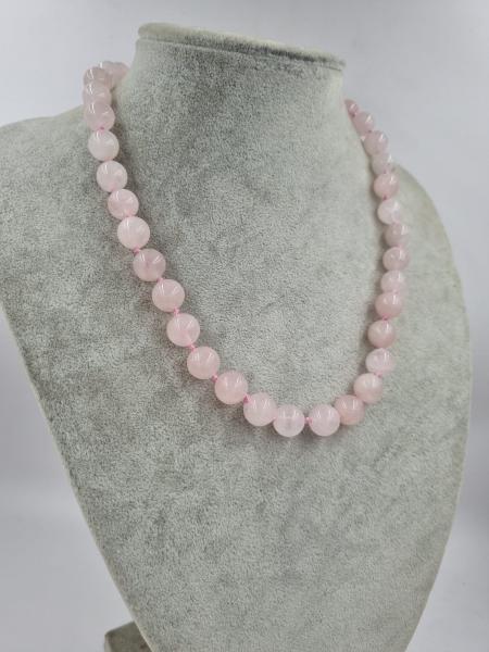 Pembe Kuvars 10mm/45cm Madagaskar