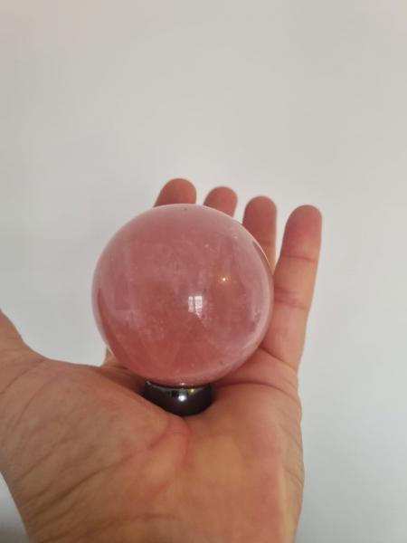 Pembe Kuvars Küre 415 gr