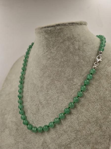 Aventurin 6mm/45cm Gümüş