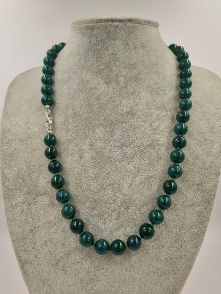 YEŞİL AGATE KOLYE — Doğanın Kalbi, Dengenin Taşı