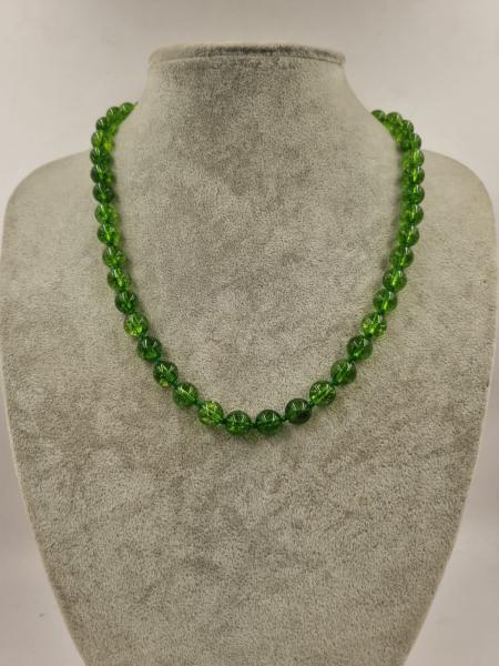 Yeşil Necef 8mm/45cm Kolye