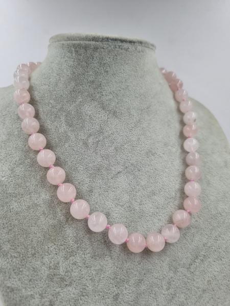 Pembe Kuvars 10mm/45cm Madagaskar