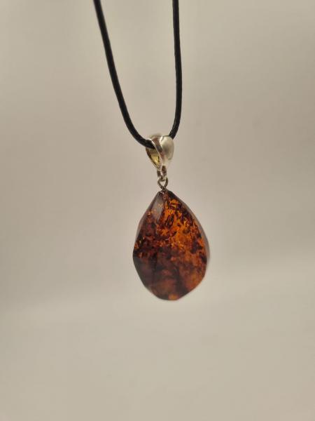 Kehribar Kolye Ateş