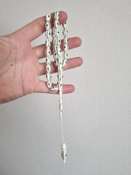 İşlemeli Kemik Tespih
