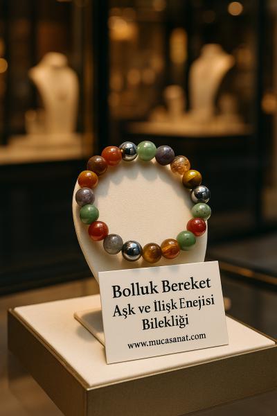 Bolluk Bereket, Aşk ve İlişki Enerjisi Özel Seri 10mm Bileklik