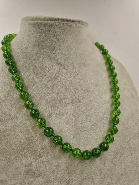 Yeşil Necef 8mm/45cm Kolye