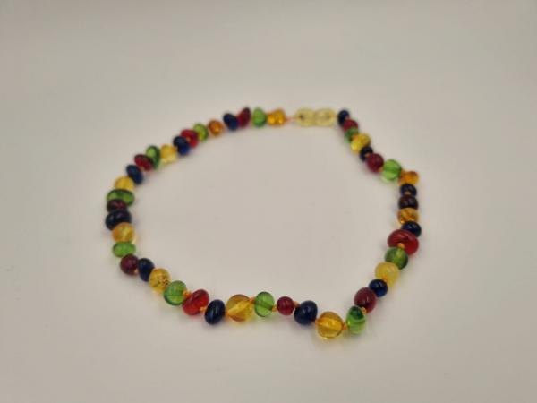 Kehribar Litvanya Bebek Kolyesi