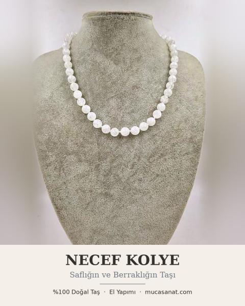 Necef Kolye | %100 Doğal Taş