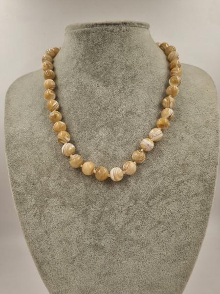 Sedef 10mm/45cm Gümüş