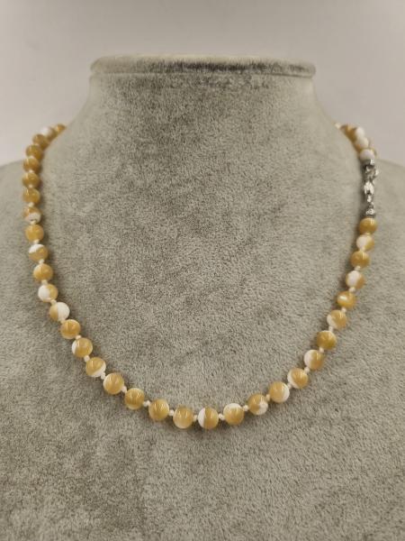 Sedef 6mm/45cm Gümüş