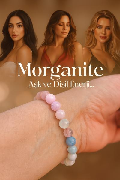 Morganit 8mm Aşk ve Dişil Enerji
