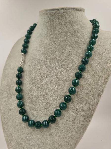 YEŞİL AGATE KOLYE — Doğanın Kalbi, Dengenin Taşı